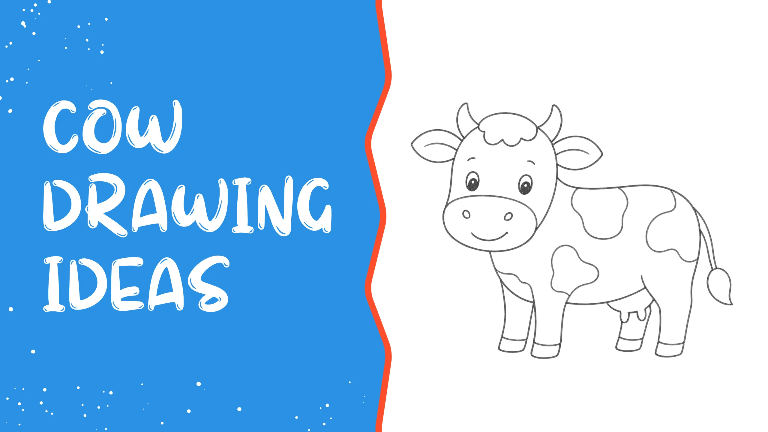 Cow drawing ideas