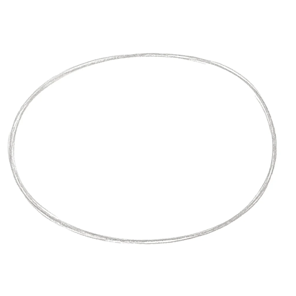 step 1 draw a big oval for the body