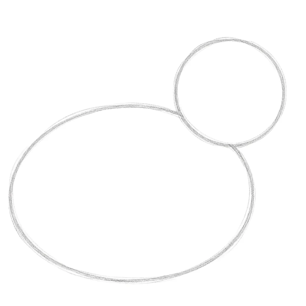step 1 start with simple shapes