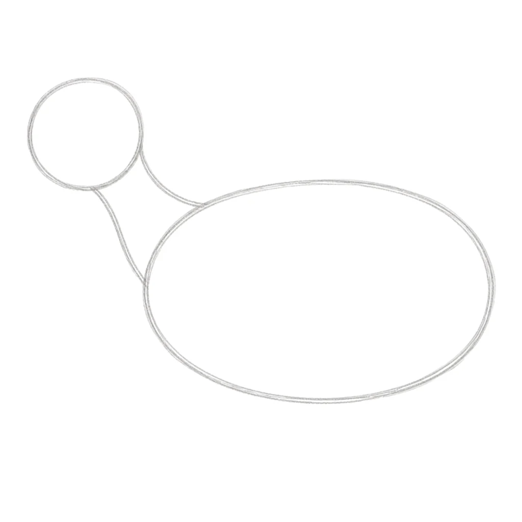 step 3 connect the head and body