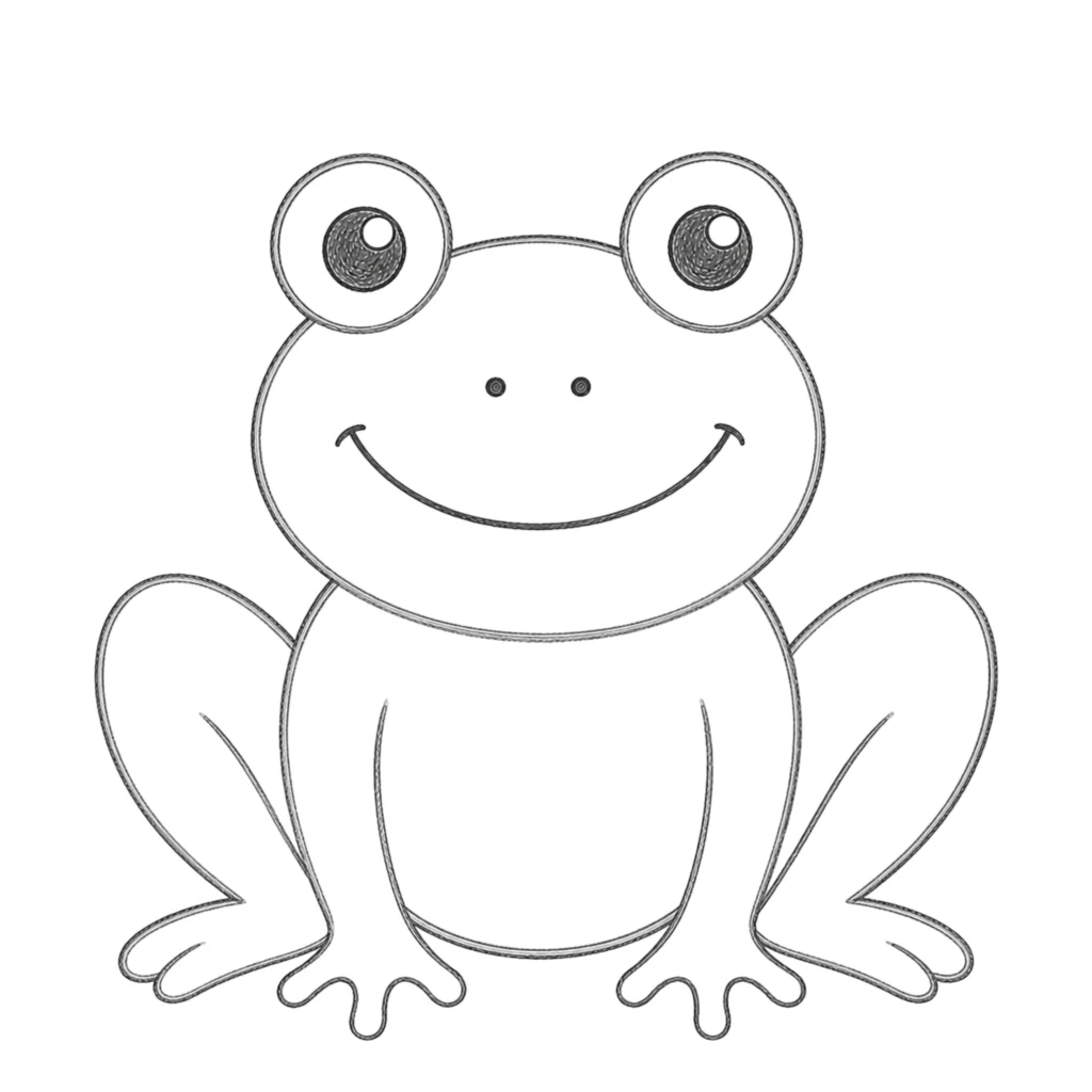 step 6 draw the back legs