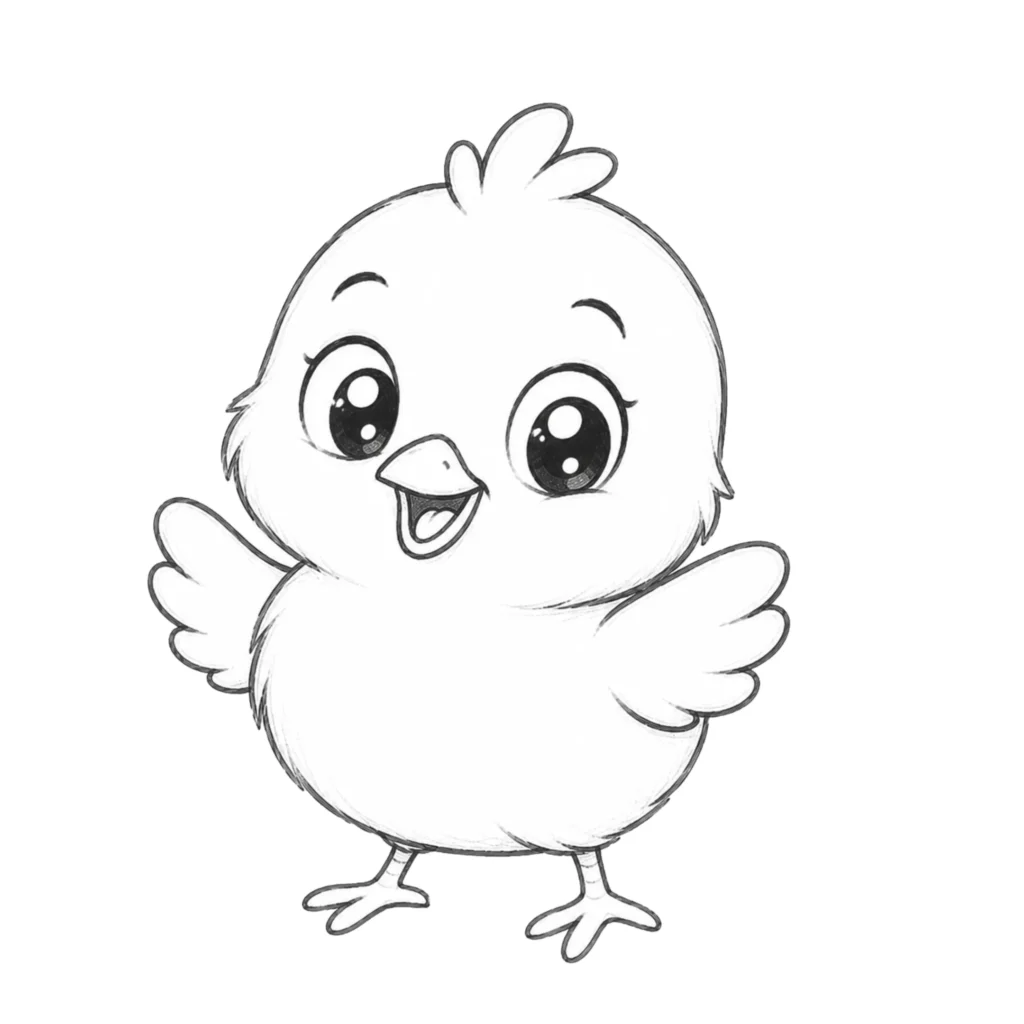 cartoon chick