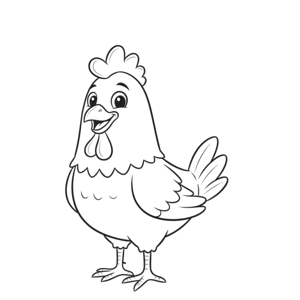 cartoon chicken