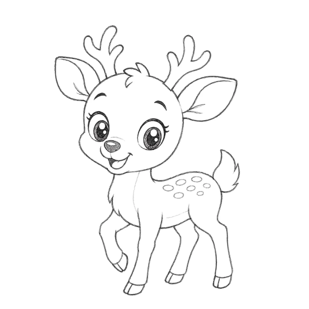 cute baby deer