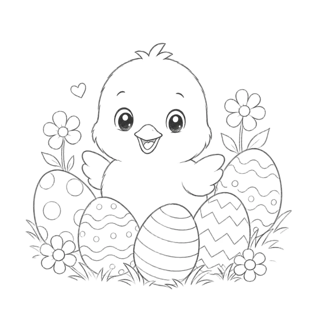 easter chick