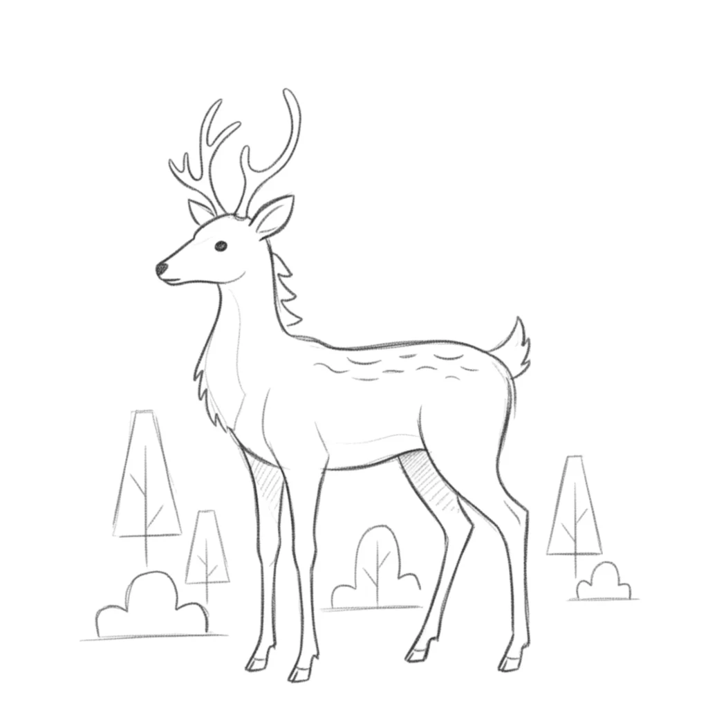 forest deer