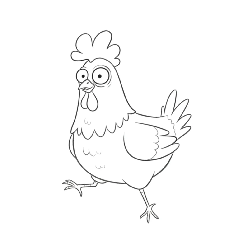 funny chicken