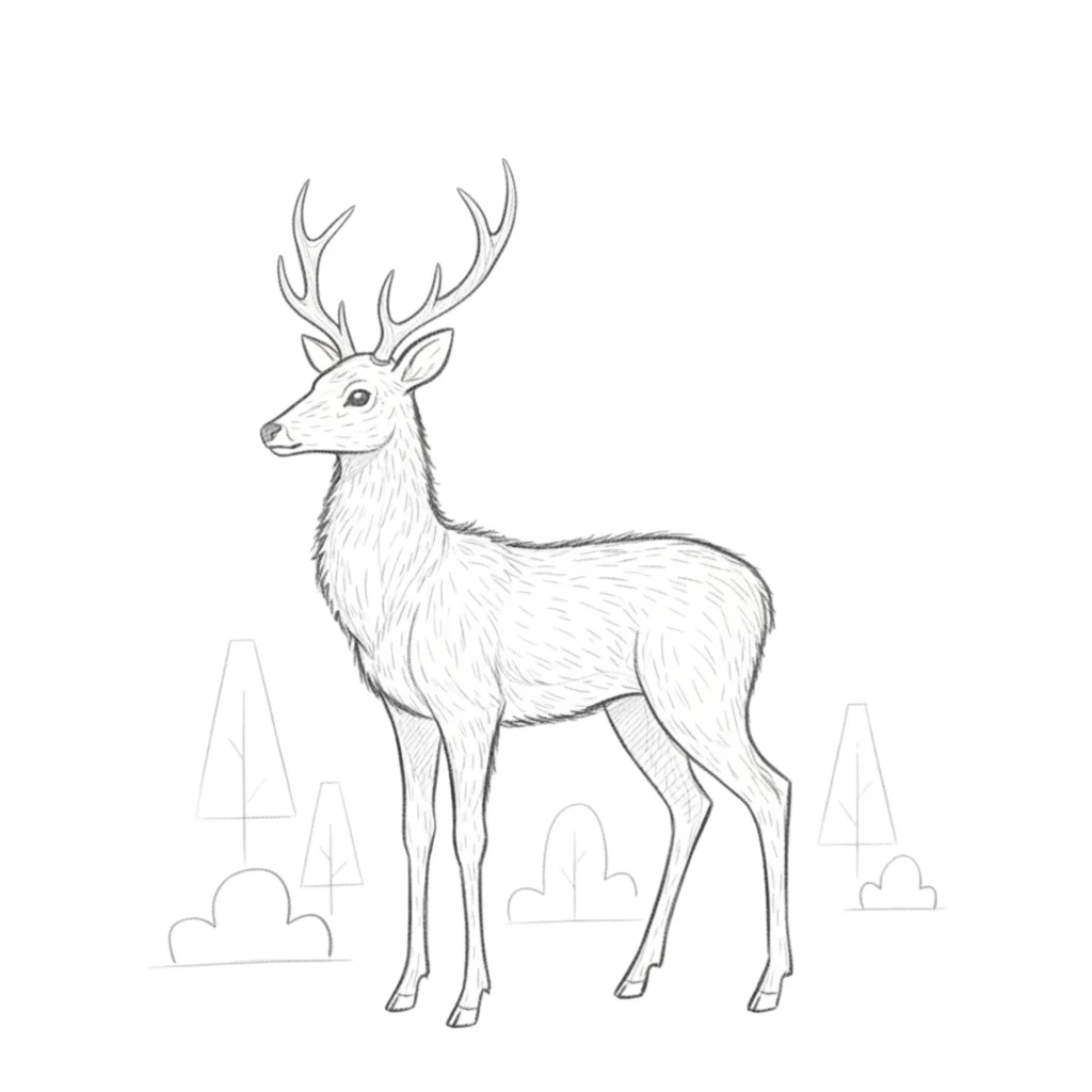 furry deer