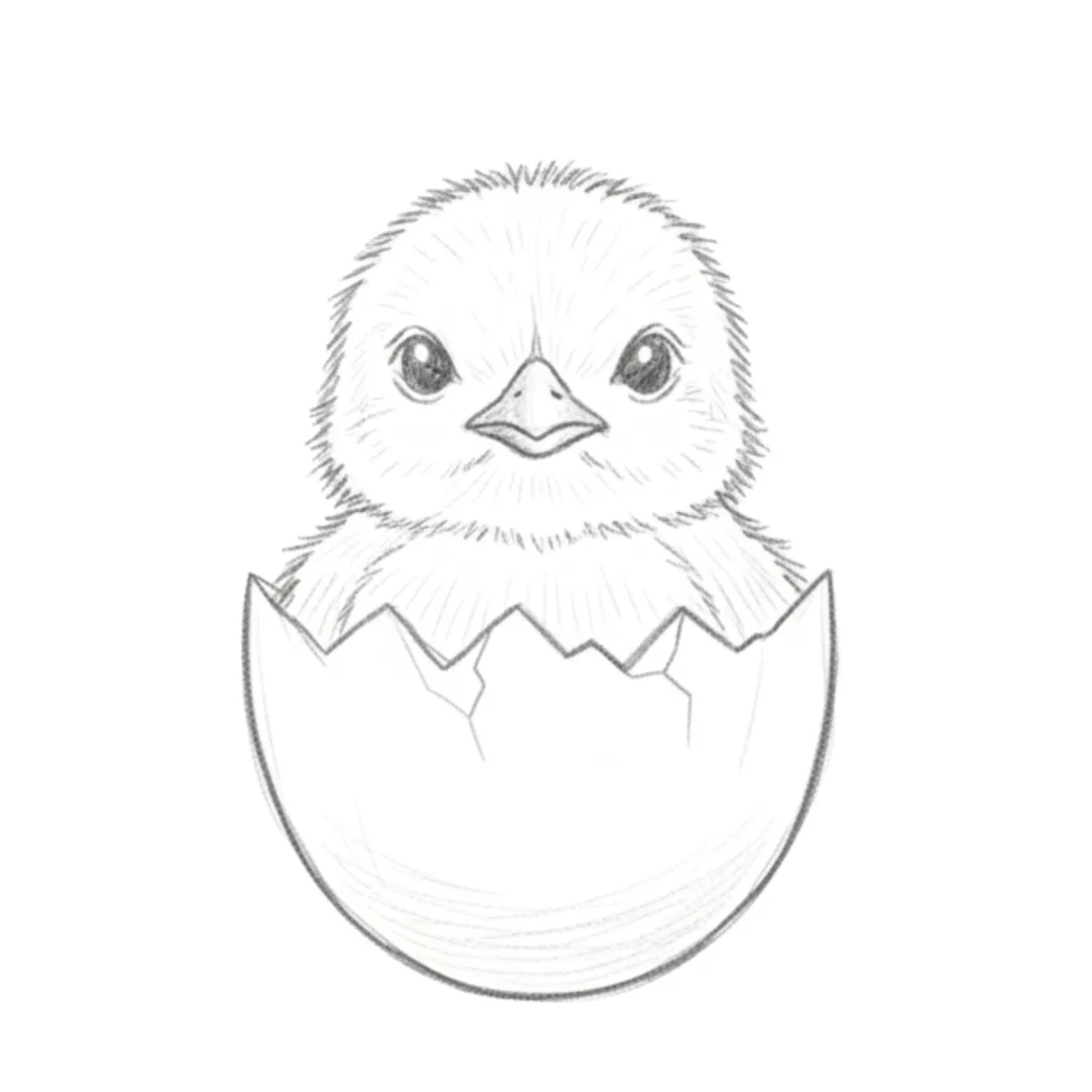 hatching chicken