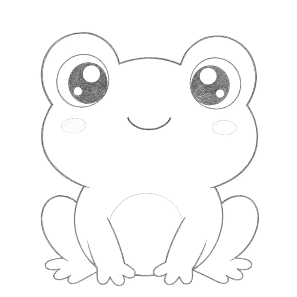 kawaii frog