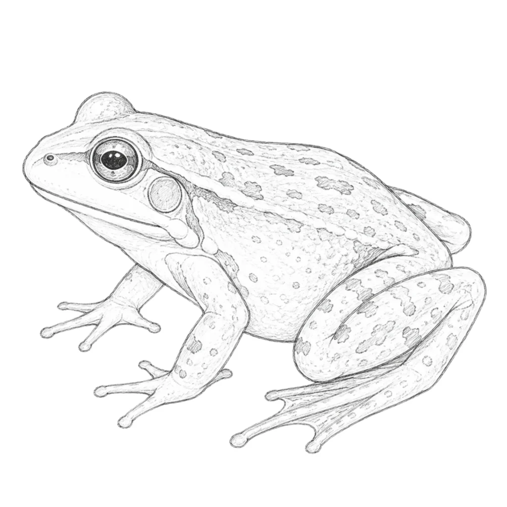 realisitc frog