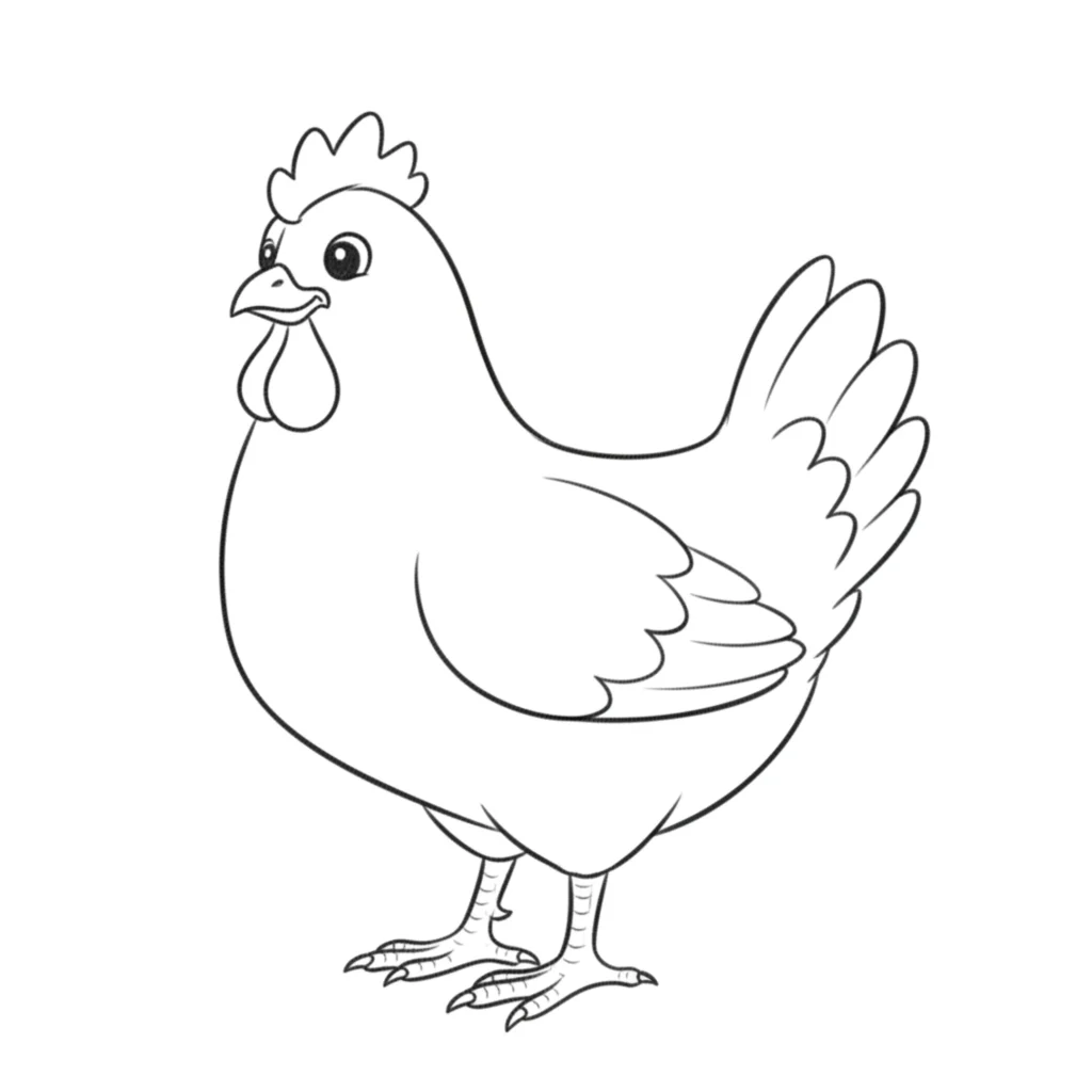 realistic chicken