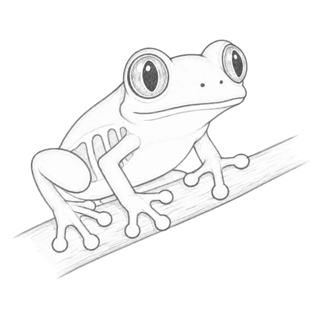 red eyed frog