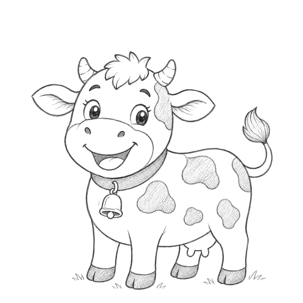 smiling cow