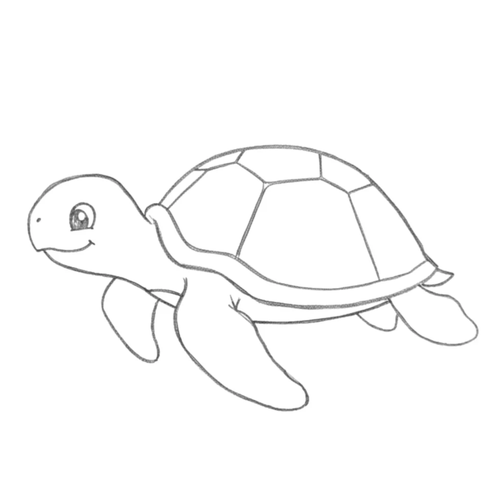 swimming turtle