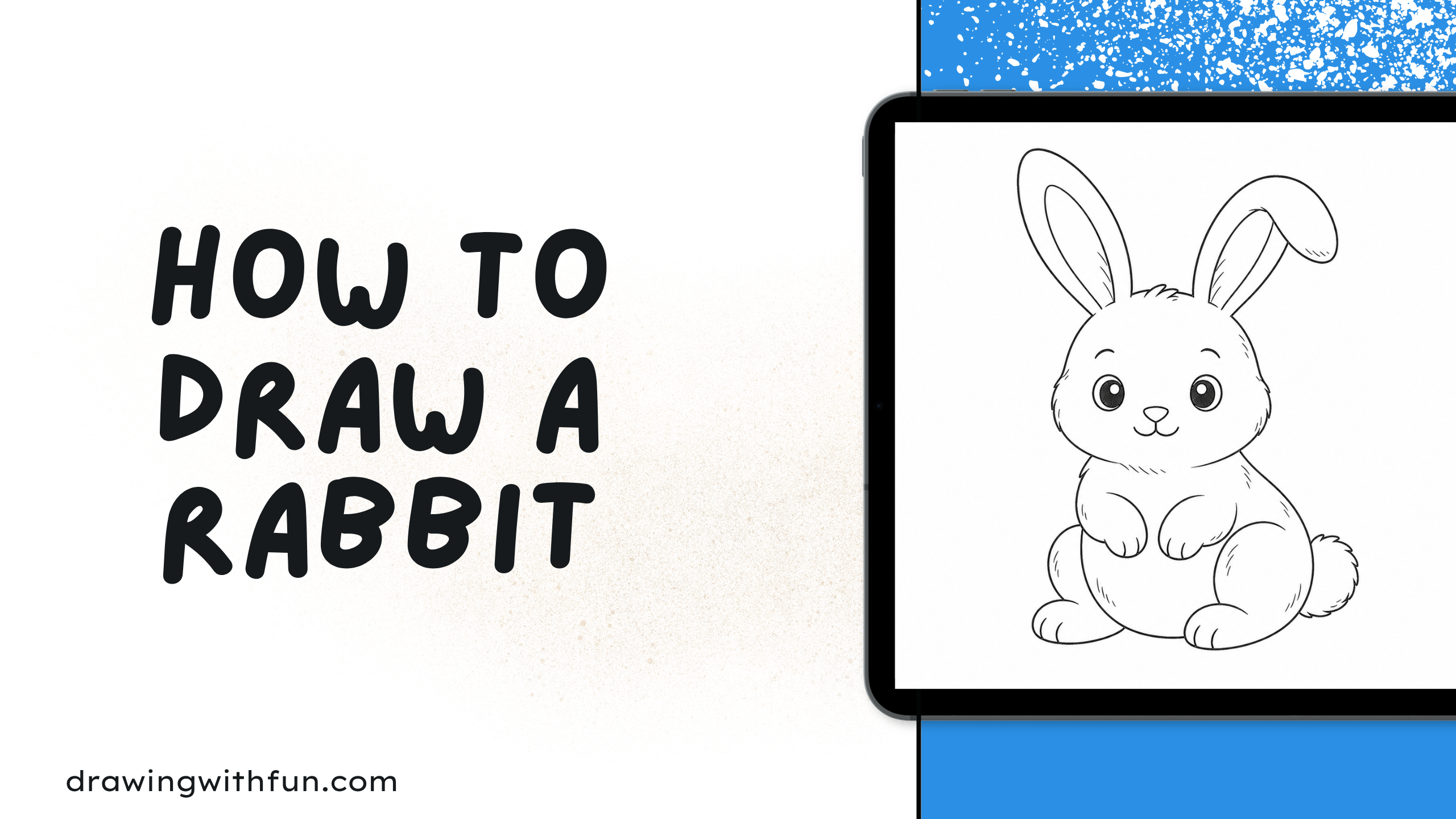 How to draw a rabbit