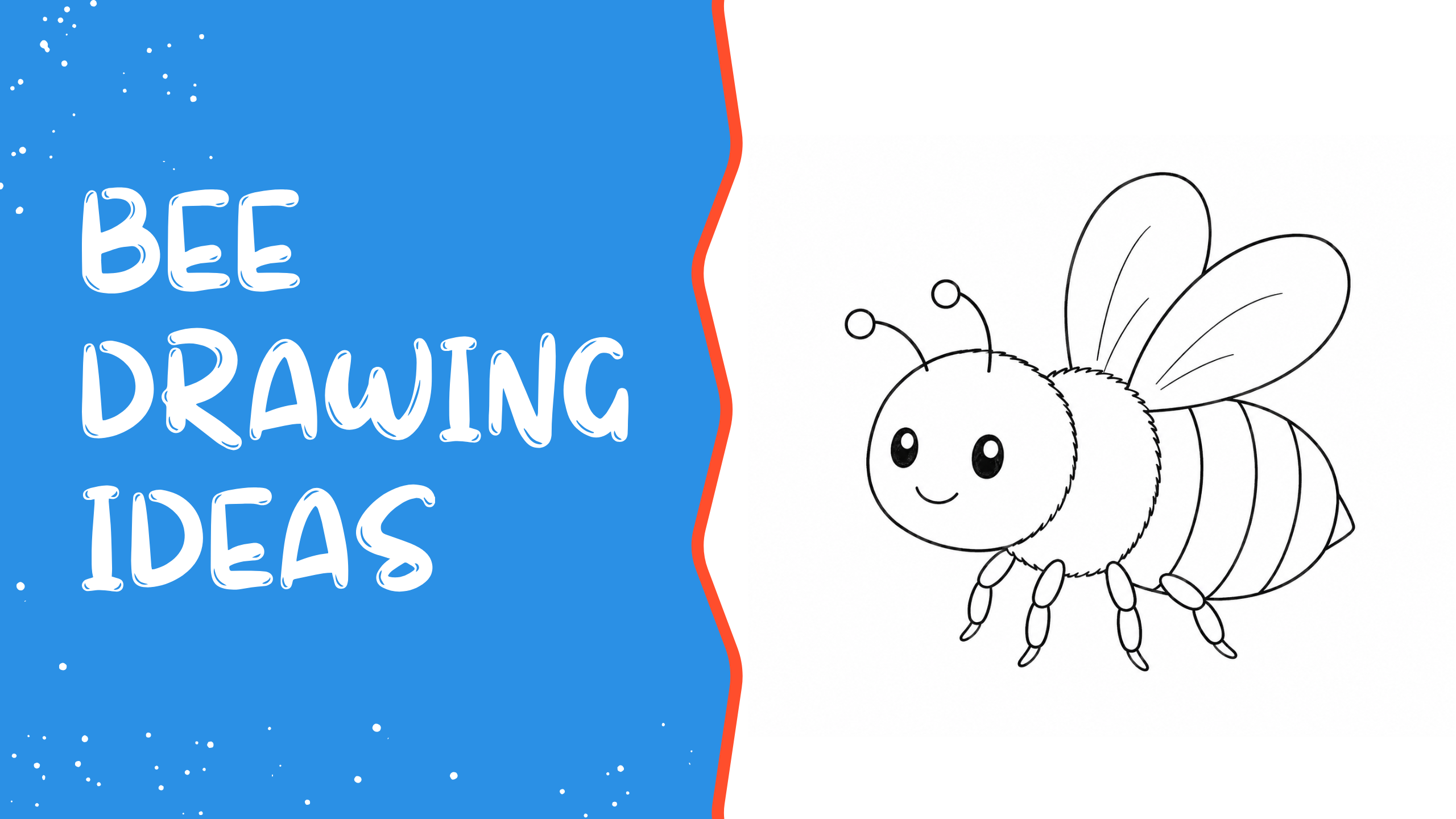 Bee drawing ideas